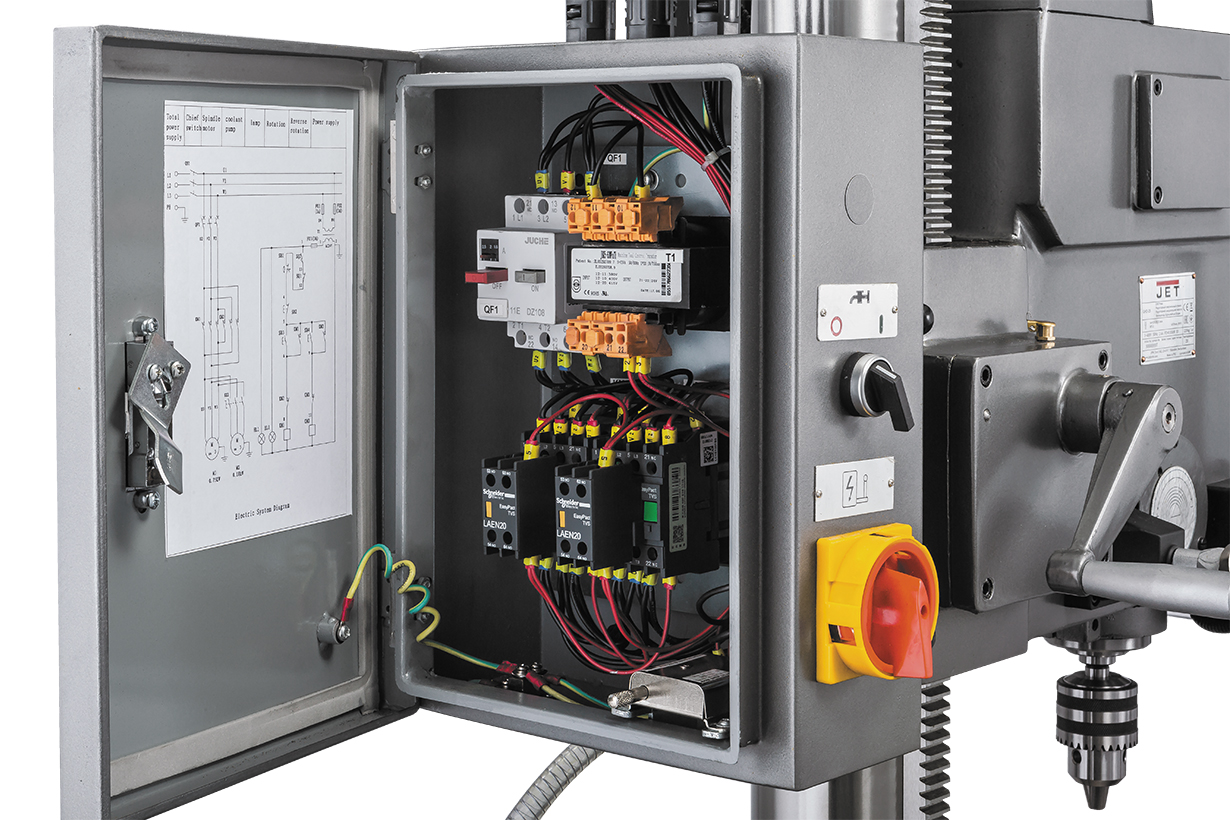 JET GHD-25 Редукторный сверлильный станок 400В